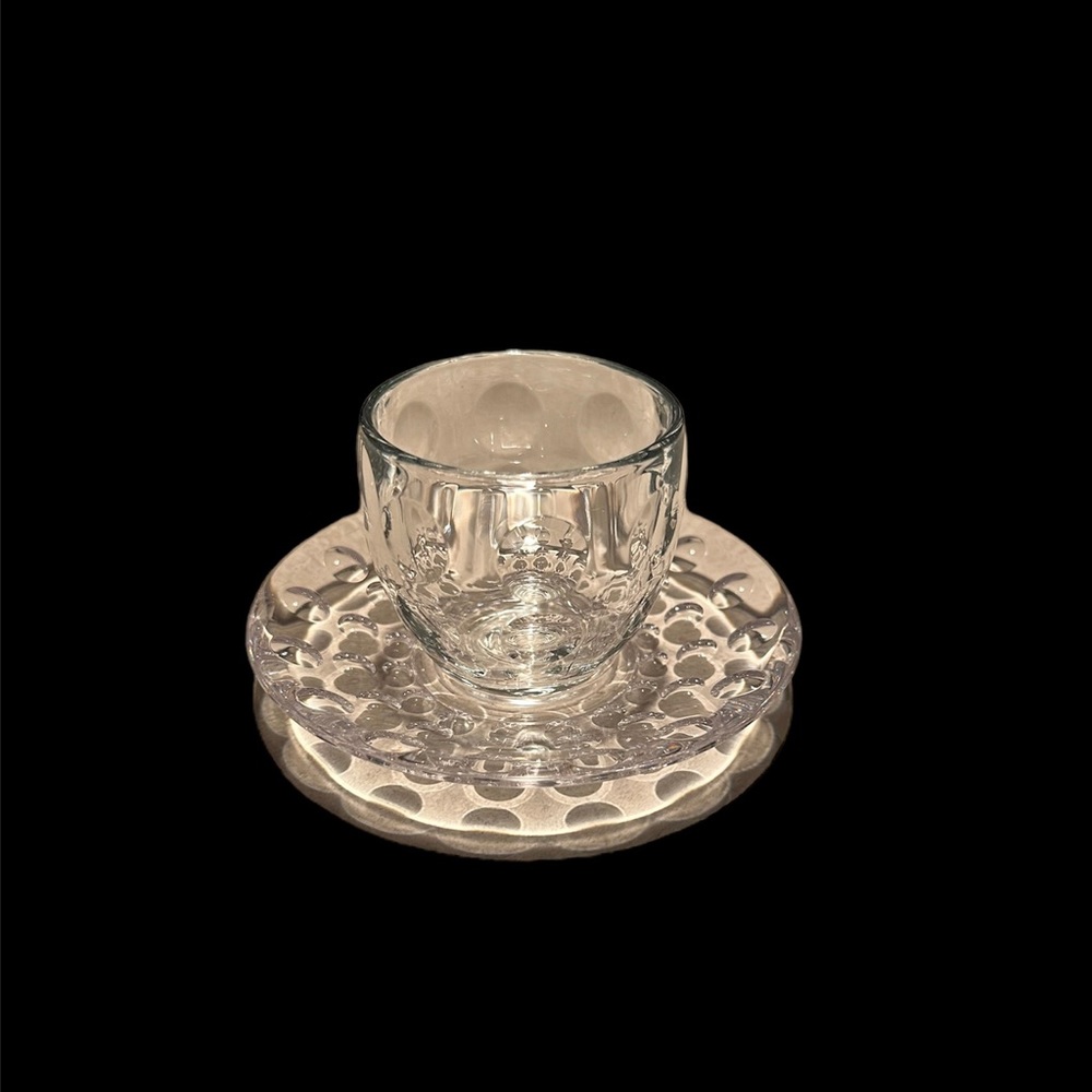 Guzzini Espresso Italy 🇮🇹 cup and saucer Espresso/votive